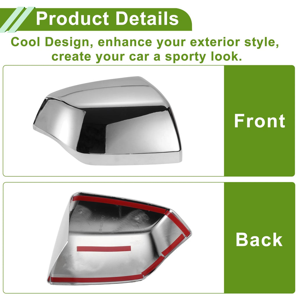 Set of 2 Side Mirror Cover Caps for Cadillac Escalade (2021–2025)
