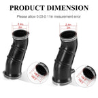 Left + Right 2 x Snorkel Air Box Intake Tube for Yamaha Raptor 660R (2002–2005)