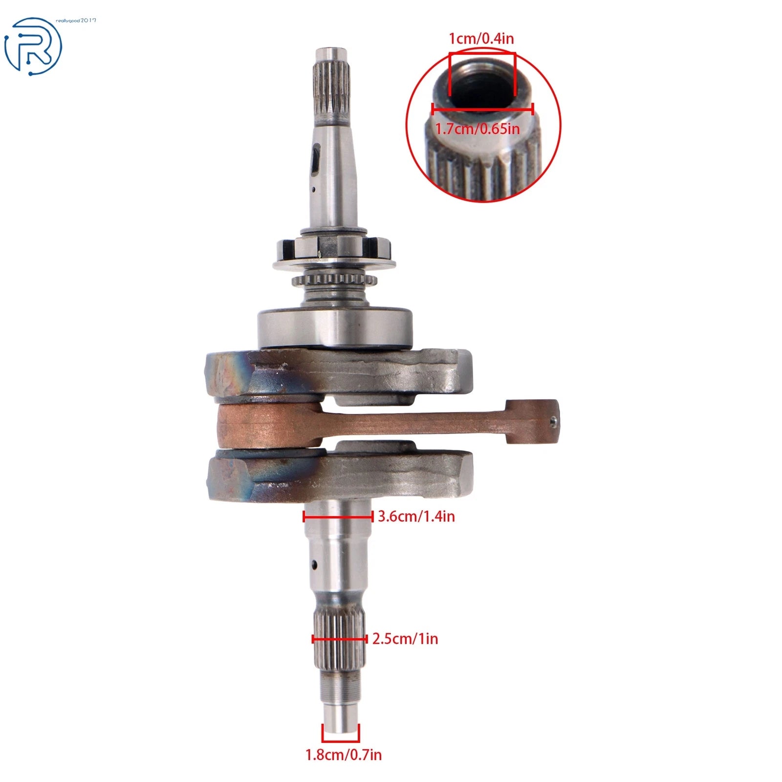 Crankshaft for Hisun 550 ATV (2016–2021)