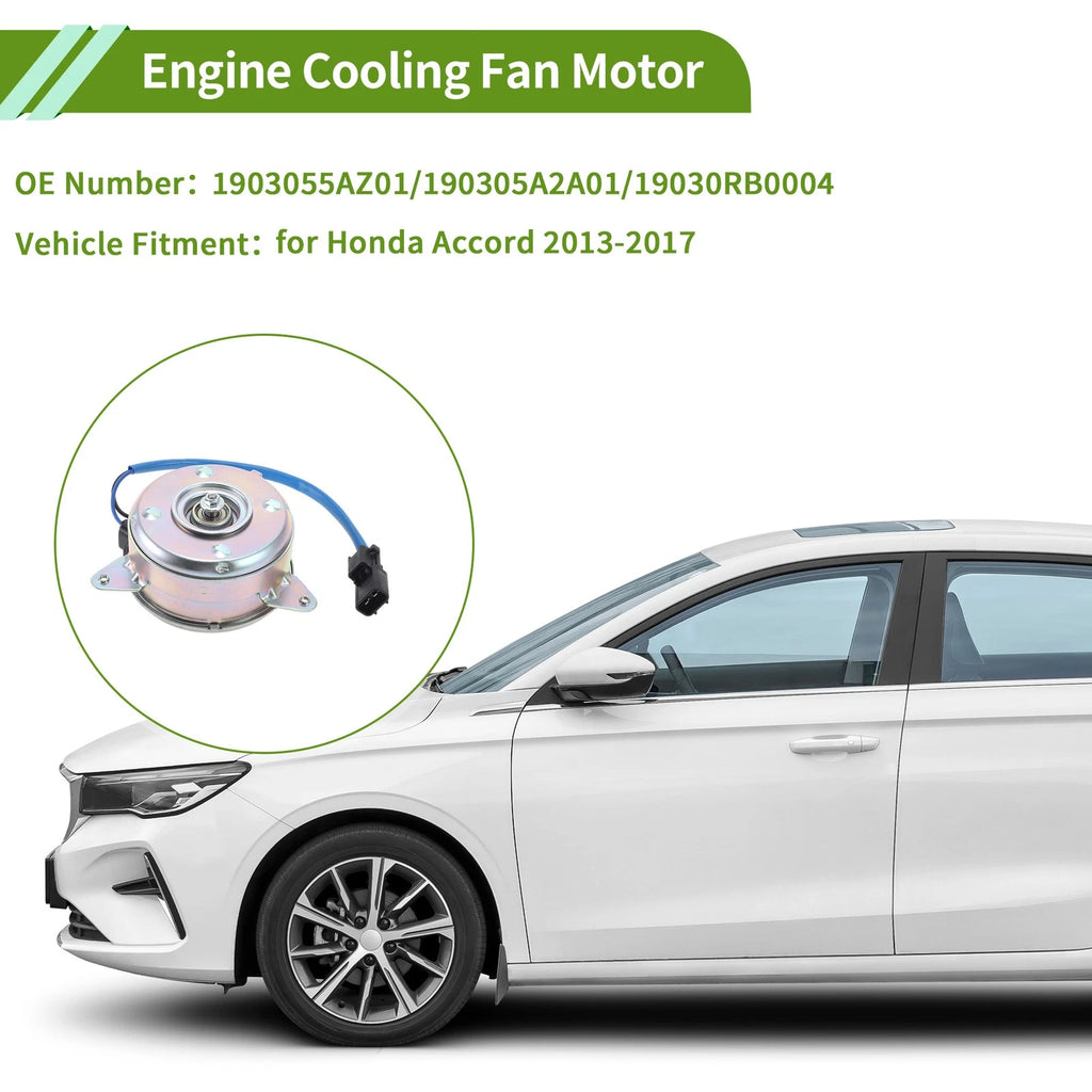 Radiator Fan Motor for Honda Accord (2013–2017) No. 1903055AZ01