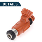 Fuel Injector MD319791 for Mitsubishi Eclipse GT (2000–2005) 1 Pc Red