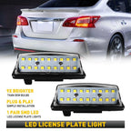 Rear LED License Plate Light Kit for Nissan Altima/Sentra/Maxima