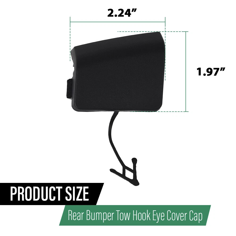 Rear Bumper Tow Hook Eye Cover for Dodge Journey (2011–2019)