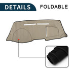 Dashboard Dash Cover Mat for Nissan Note E12/HE12/NE12 (2013–2020) Black