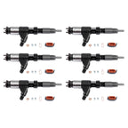 6Pack Common Rail Injectors for John Deere 4045T 6068T (RE531209 DZ100212)