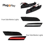 Smoke LED Side Marker Lights for Chrysler Crossfire (2004–2008)