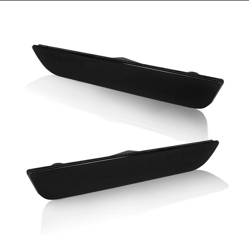 Set of 2 Smoked LED Rear Bumper Side Marker Lights for Ford Mustang