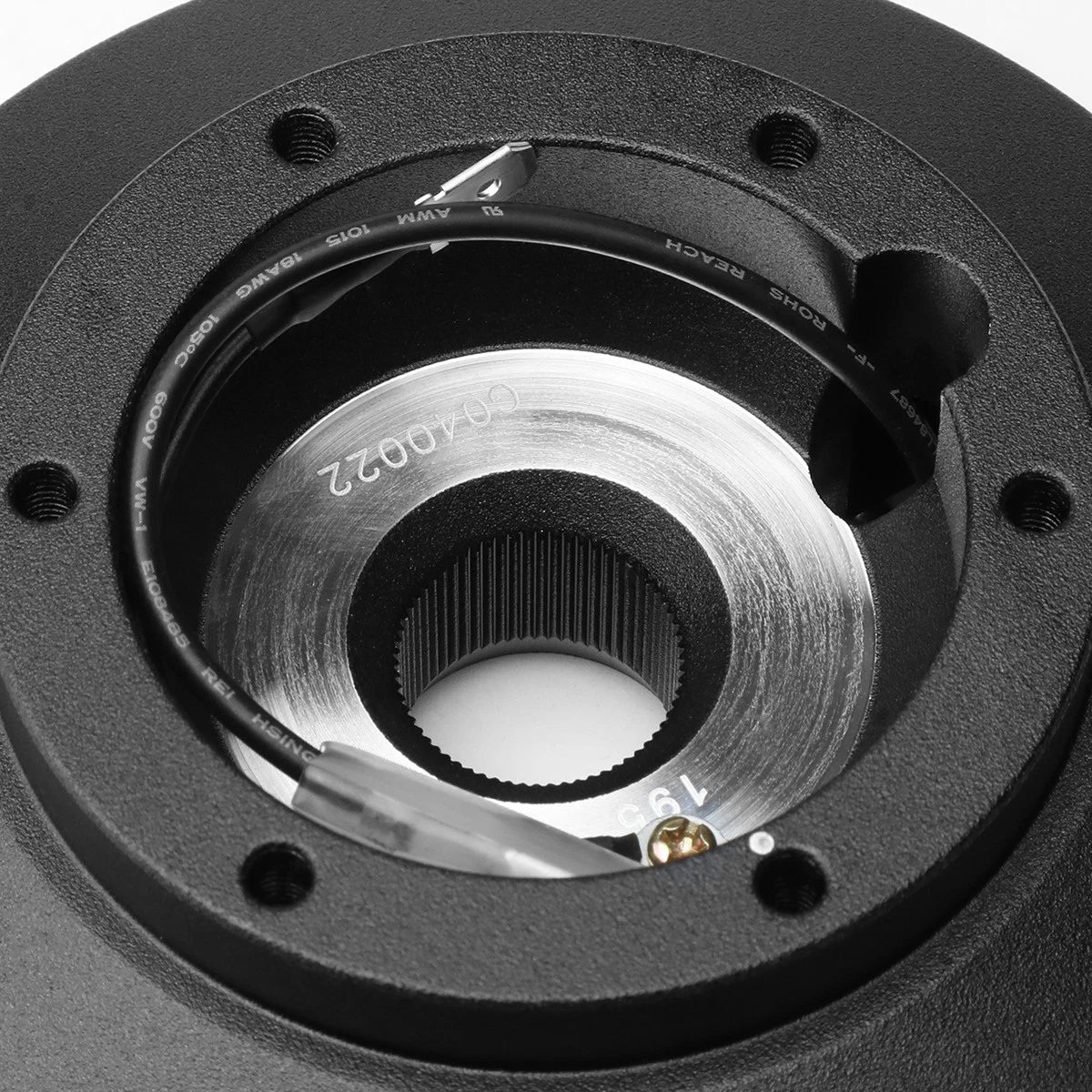 NRG Steering Wheel Hub Spacer Adapter + Resistor Set for Mercedes W123/190 (1976–1993)