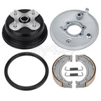 Rear Brake Plate Drum Hub w/ Shoes Seal Assy for Yamaha Grizzly 600 (1998)