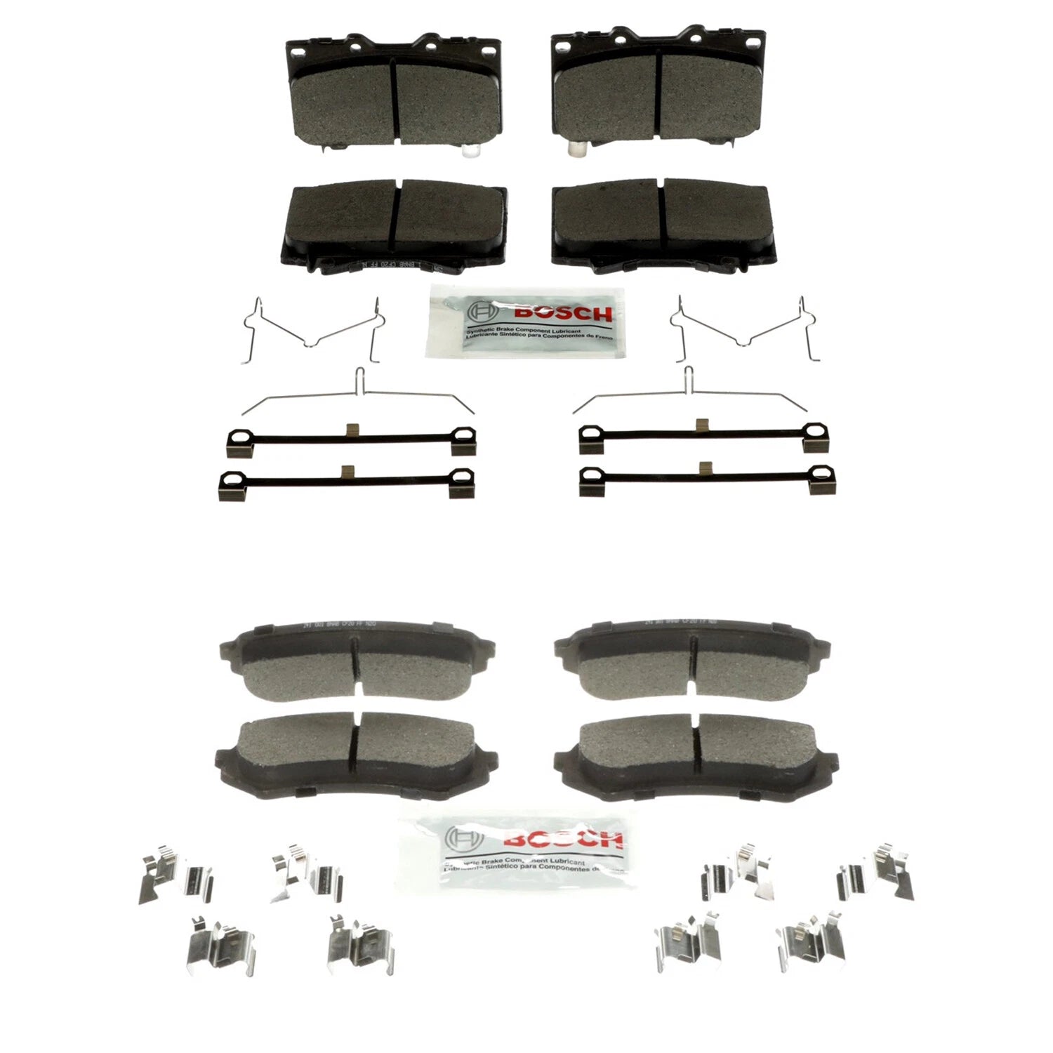 Bosch Blue Ceramic Disc Brake Pad Kit for LX470 Land Cruiser (1998–2007)