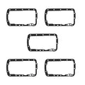 5X Hydraulic Cover Gasket for Ford/New Holland (Replaces 87022330)