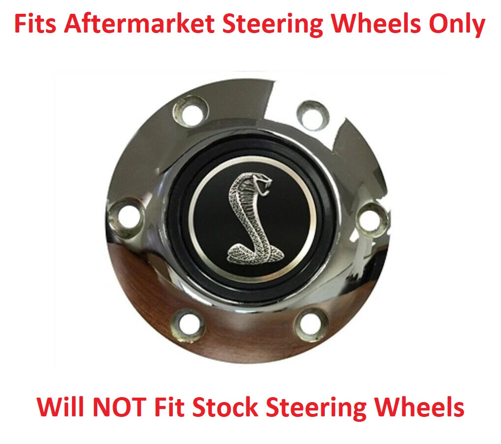 Steering Wheel Horn Button 6 Hole Replacement for Shelby Cobra (1963–1967)