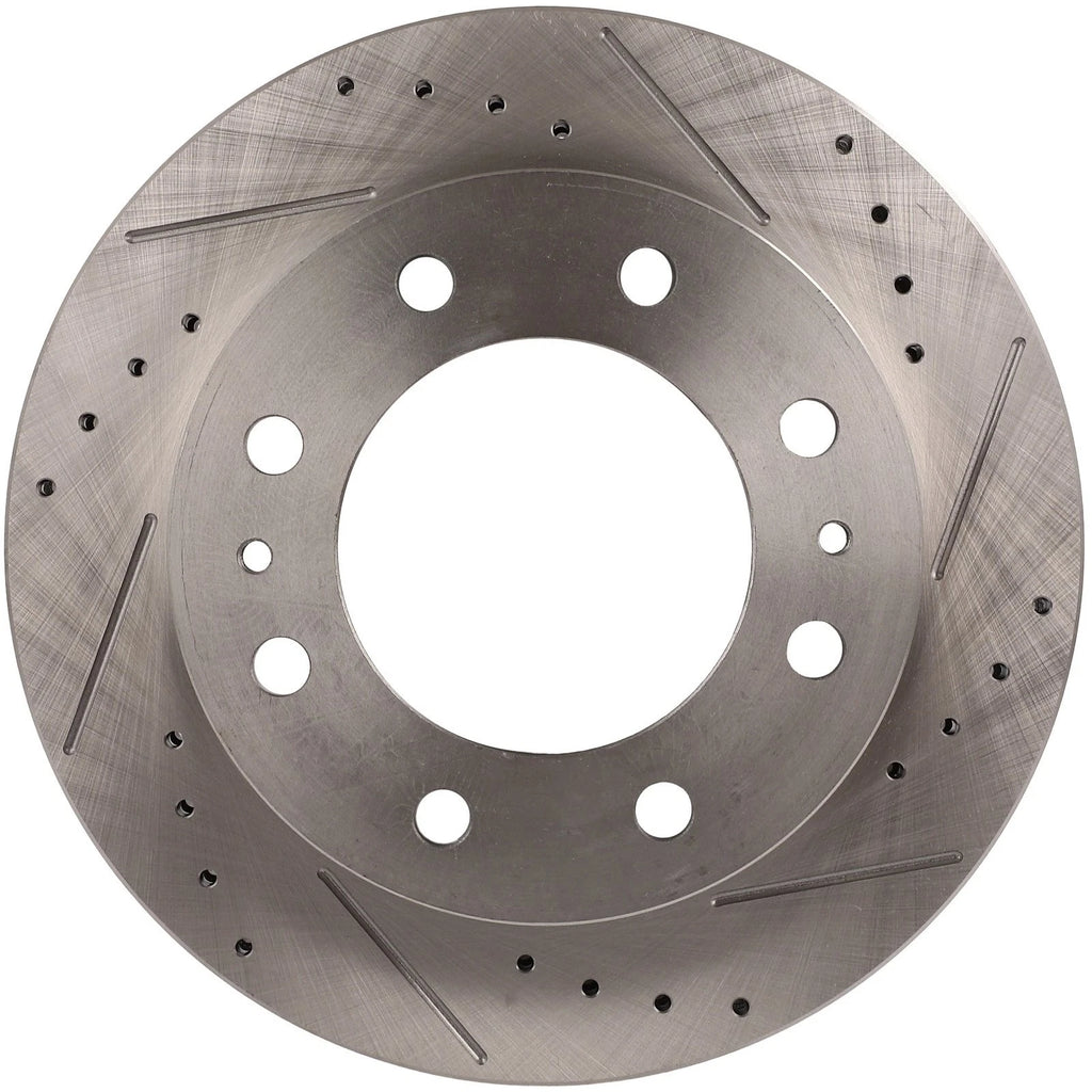 Front Drilled Slotted Brake Rotors for GMC Savana 2500 (2021–2024)