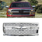Front Upper Bumper Grille for Chevrolet Silverado 1500 (2014-2015)