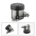 Front Brake Clutch Master Cylinder Fluid Reservoir for Moto Black (U9)
