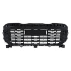 Glossy Black Front Upper Center Mesh Grille for GMC Sierra 1500 Denali (2022-2024)