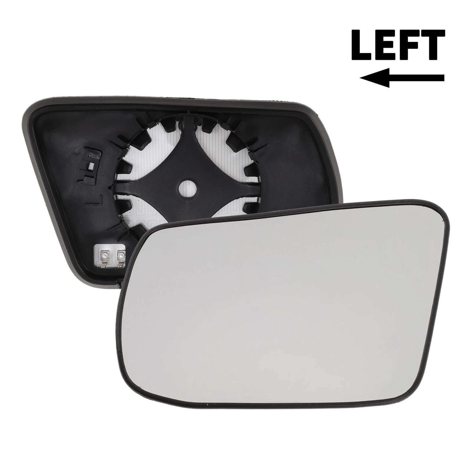 Set of 1 Left Driver Side Mirror Glass for Nissan Altima (2007–2013) No. 96302JB15E