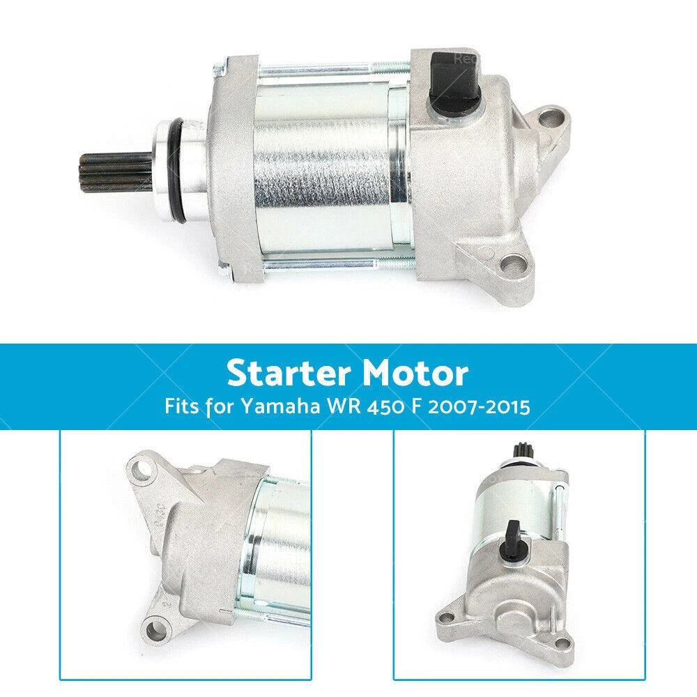 Starter Motor for Yamaha WR450F (2007–2015) 5TJ-81890-30-00