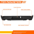 Chrome Housing Amber Corner Headlights for Ford Transit 150 250 350 (2015–2023)