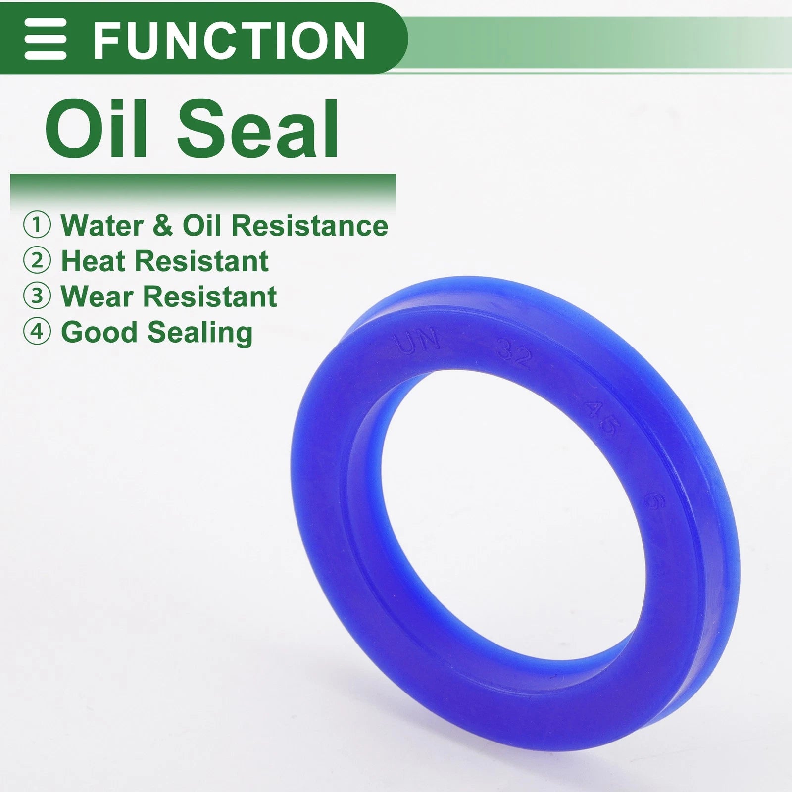Set of 5 Oil Seal Rotary Shaft Seal 32x45x6mm High Pressure for Automotive