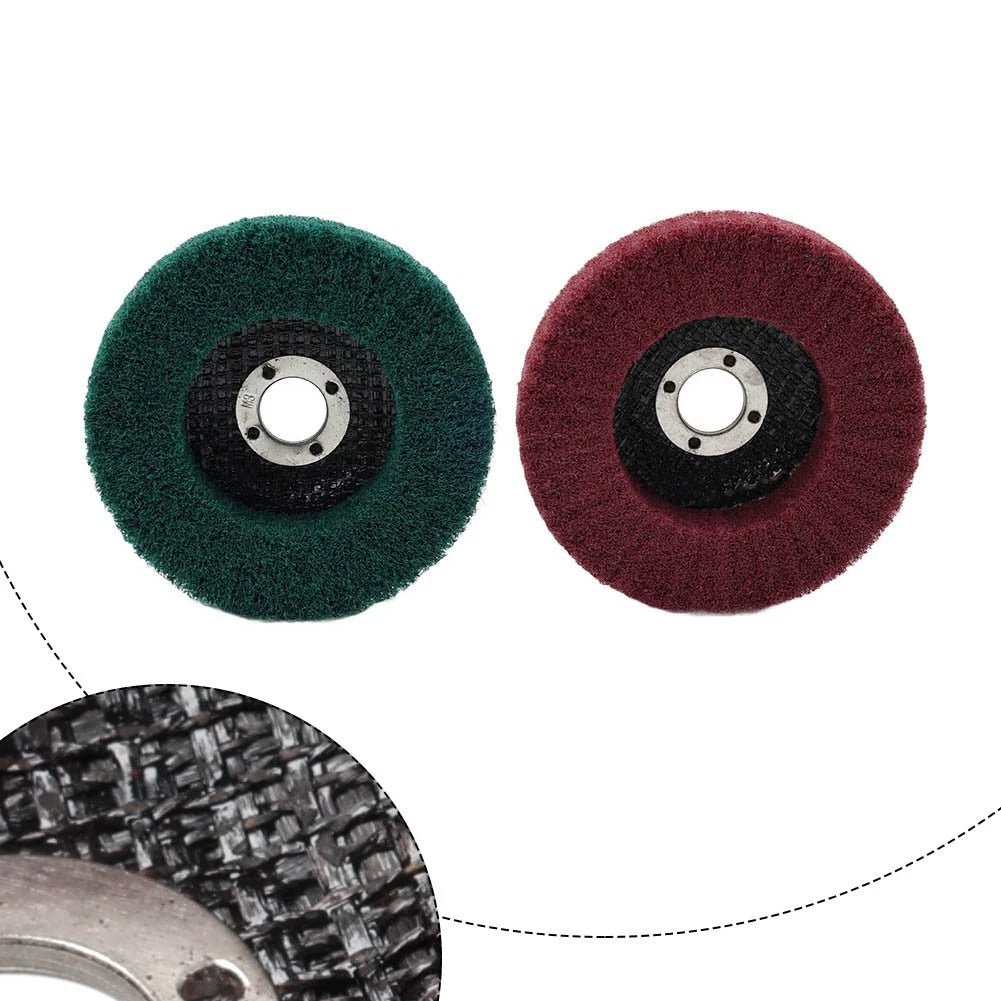 100mm Nylon Fiber Flap Buffing Wheel for Angle Grinder (Universal)