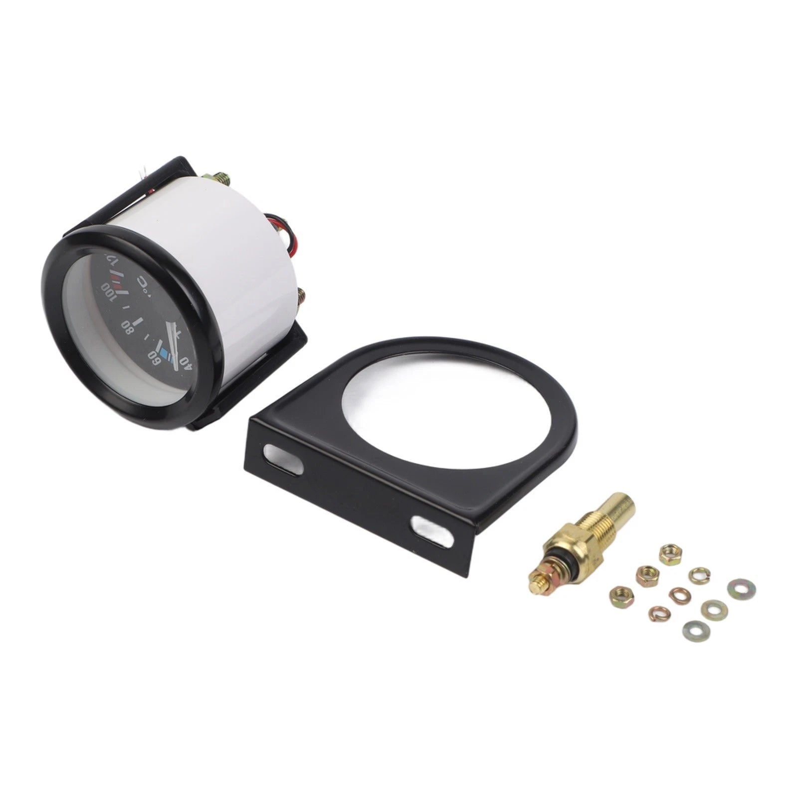Water Temperature Gauge for Universal 2 Inch 52mm NPT Sensor Thread Type