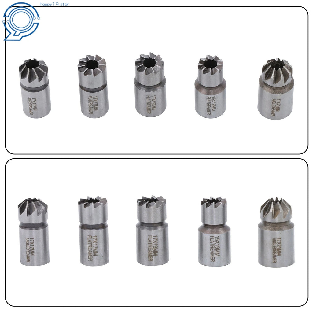 7pcs Diesel Injector Seat Cutter Tool for Universal Applications