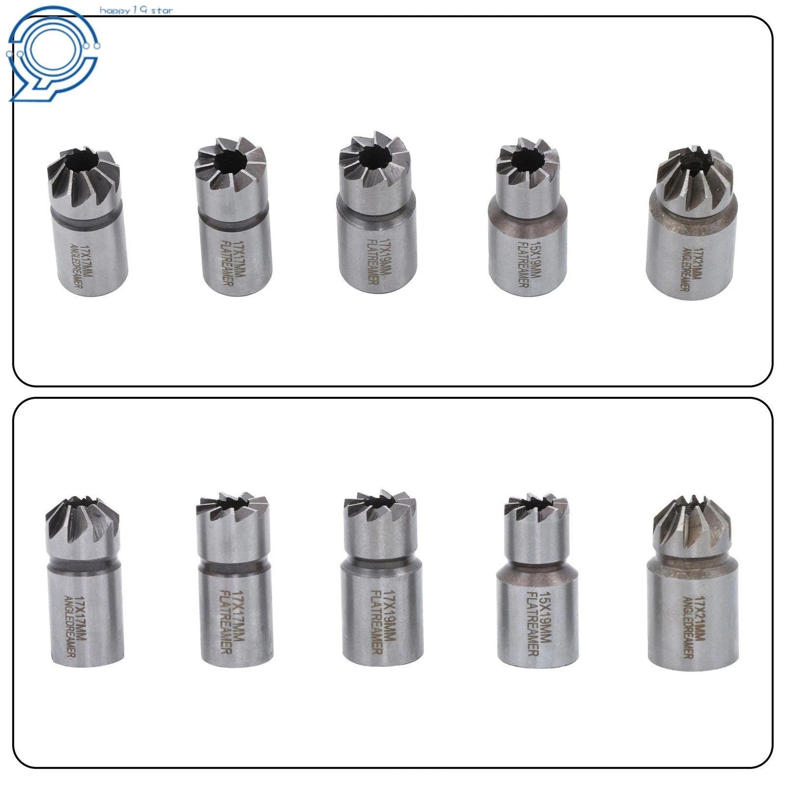 7pcs Diesel Injector Seat Cutter Tool for Universal Applications