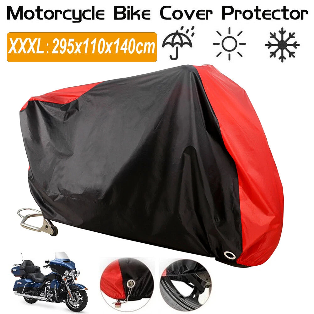 3XL Waterproof Motorcycle Bike Cover for Honda Gold Wing GL1800 1500 1200GL 1100