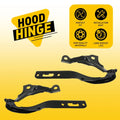 Set of 2 Hood Hinges for Honda Accord Sedan (2018–2022)