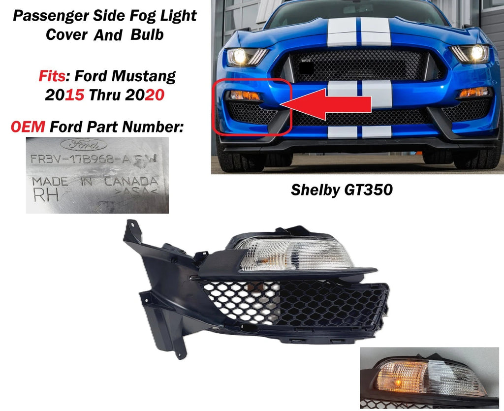 OEM LED Fog Light for Ford Mustang (2015–2020) FR3Z17B968AA