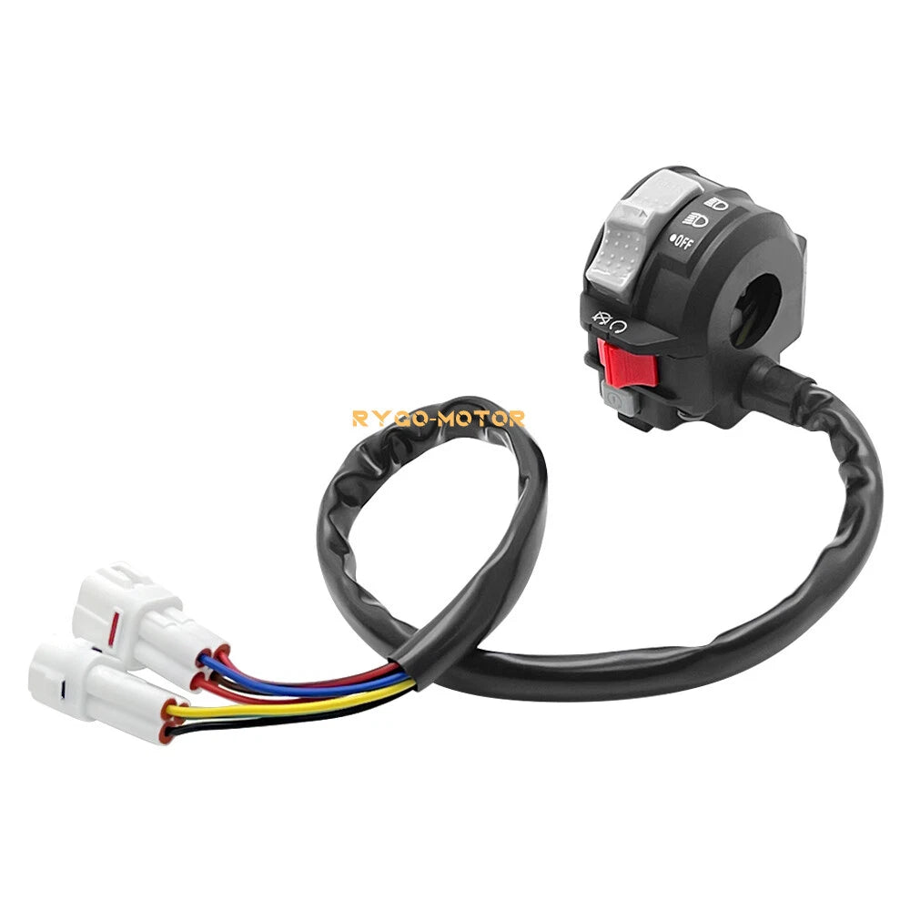 Left Handlebar Start Stop Switch for Yamaha YFZ 450 YFZ450X (2006–2008)