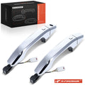 2X Front Exterior Door Handle for Chevy Silverado GMC Sierra (2019–2024)