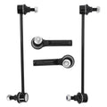 4X Front Stabilizer Sway Bar End Links & Outer Tie Rod Kit for Equinox (2010–2017)