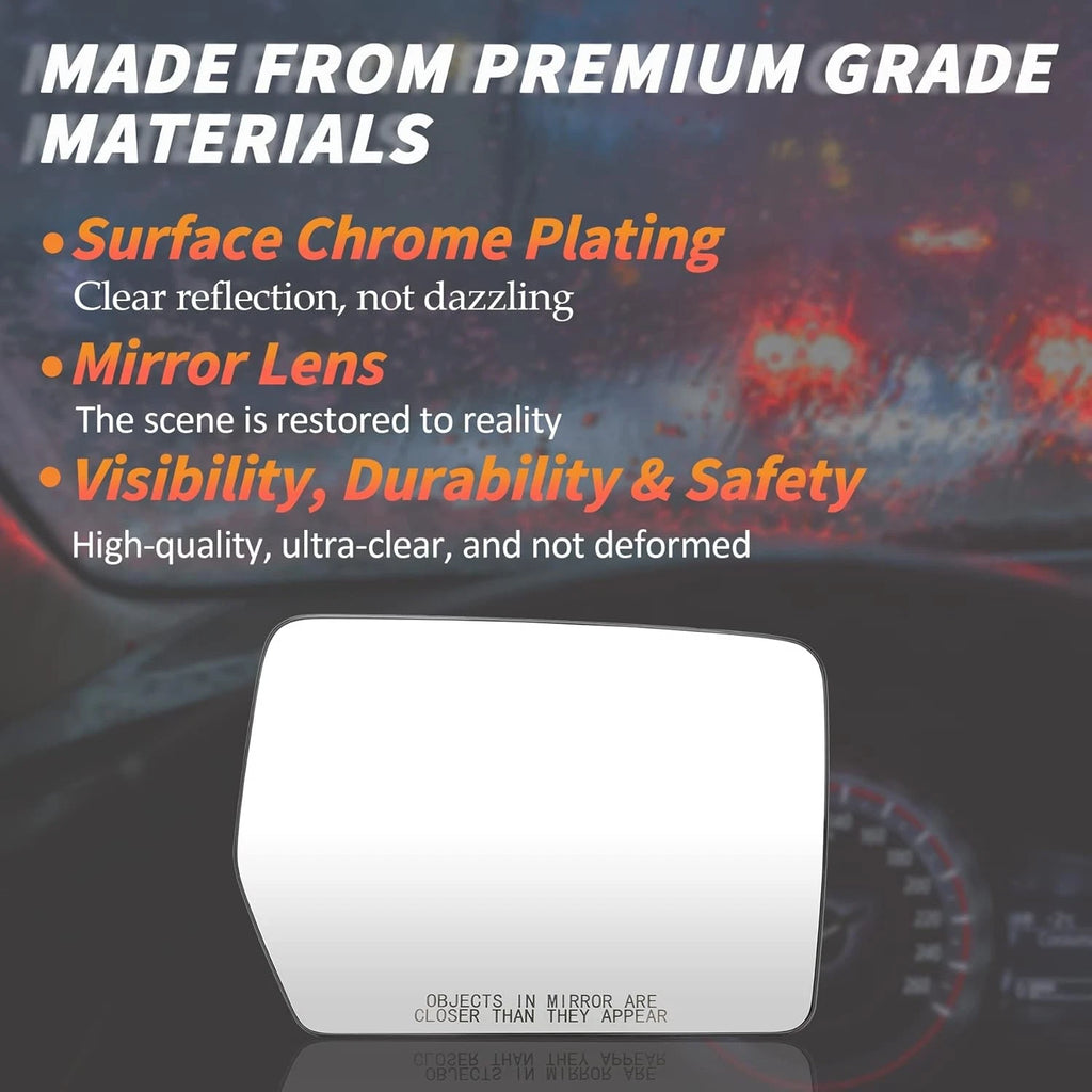 Heated View Mirror Glass for Ford F-150 (2004-2014)