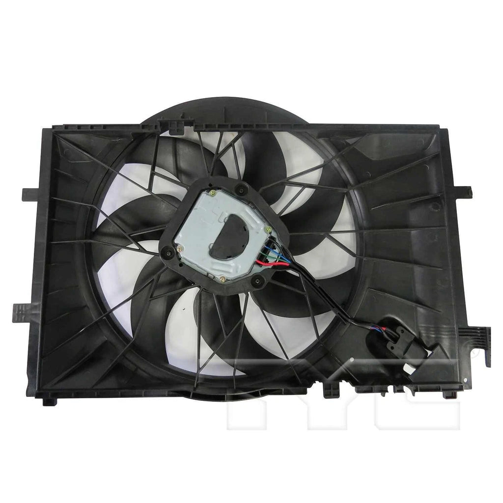 TYC Cooling Fan Assembly for Mercedes C200 C230 C240 C280 C32 AMG C320 CLK320 (2001–2007)