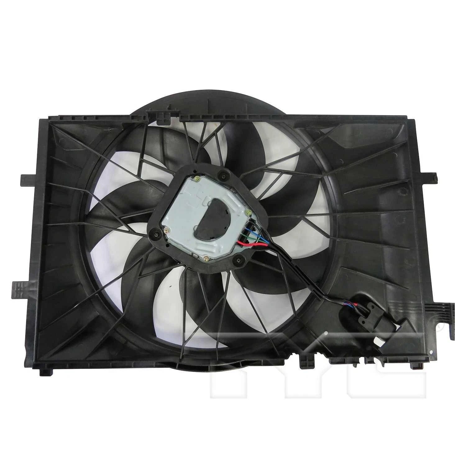 TYC Cooling Fan Assembly for Mercedes C200 C230 C240 C280 C32 AMG C320 CLK320 (2001–2007)