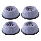 Set of 4 Shockproof Rubber Feet for Appliances (Washing Machines)