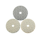 4 Inch Polishing Pads for Concrete Granite Marble Stone (Wet/Dry)