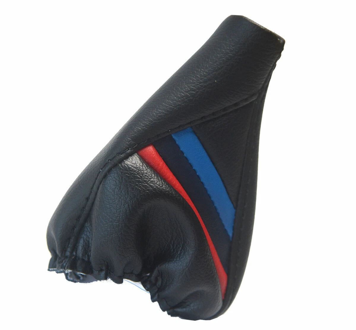 Manual Shift Boot Cover for BMW E21 E12 (1975–1984) Black M Style Stripes