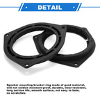 Set of 2 Speaker Spacer Rings for Toyota Echo (2000–2005) 6.5''