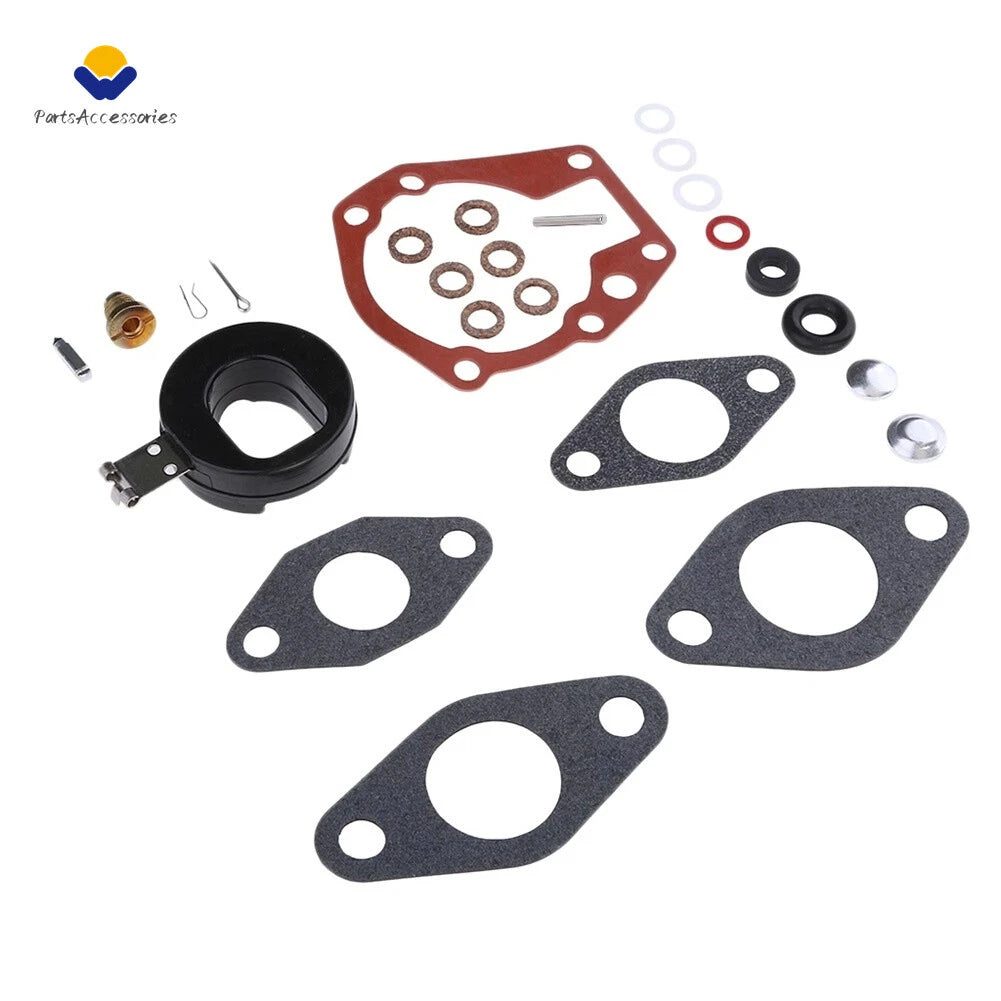Carburetor Kit & Float for Johnson Evinrude 1.5-6 HP 439071 18-7043