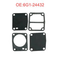 Outboard Motor Gasket Kit for 2T 6HP 8HP 9HP 15HP Engines (Fits Carburetor)