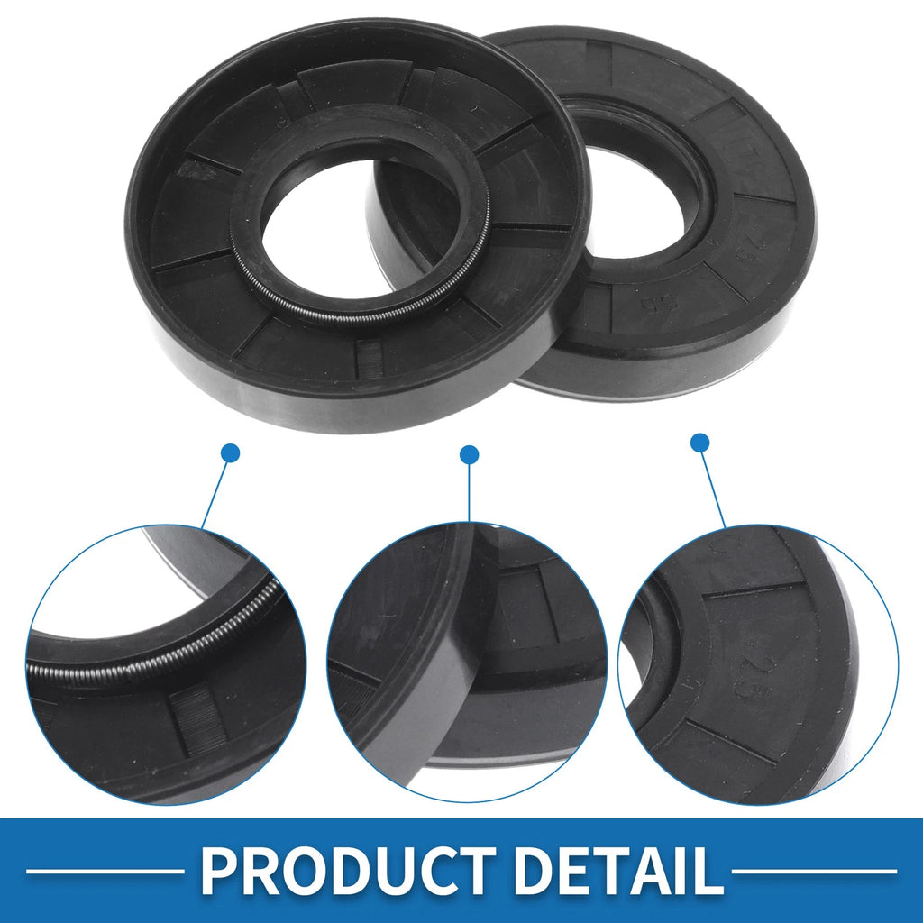 Set of 5 Oil Seal Rotary Shaft Seals for Various Models (25x55x10mm)