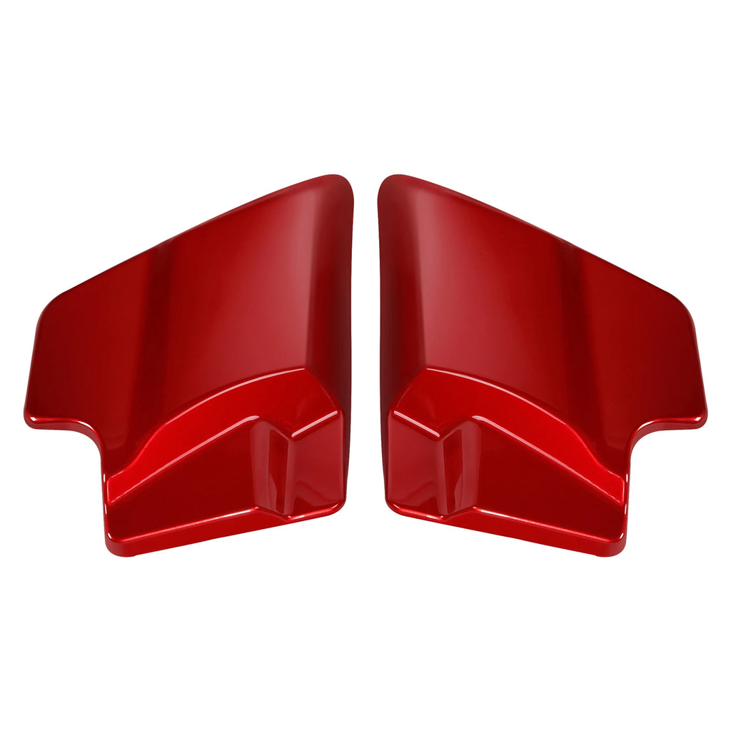 Battery Side Covers for Harley Electra Street Road Glide (2009–2024) Wicked Red