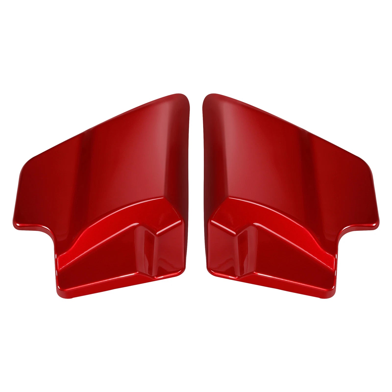 Battery Side Covers for Harley Electra Street Road Glide (2009–2024) Wicked Red