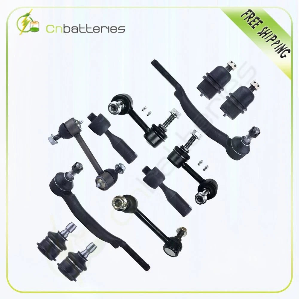 12pc Tie Rod Ends Suspension Kit for Oldsmobile Bravada (2002–2003)