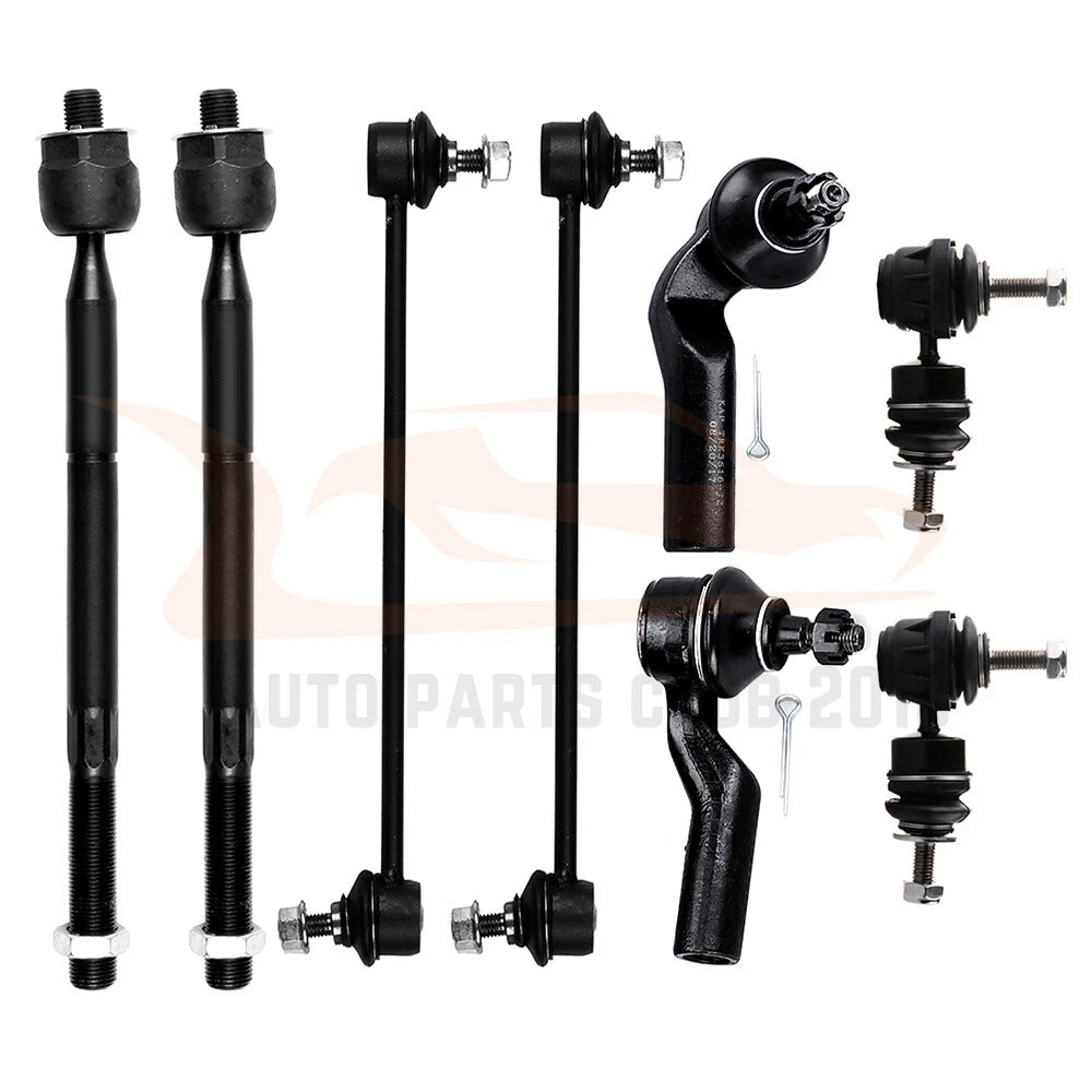 Set of 8 Steering Sway Bar Tie Rods for Mazda 3 (2004–2009)