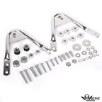 Detachable Two-Up Air Wing Luggage Rack for Harley Touring (1997–2008)