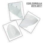 Left Rear View Mirror Cover Cap / White for Toyota Corolla (2014–2018)
